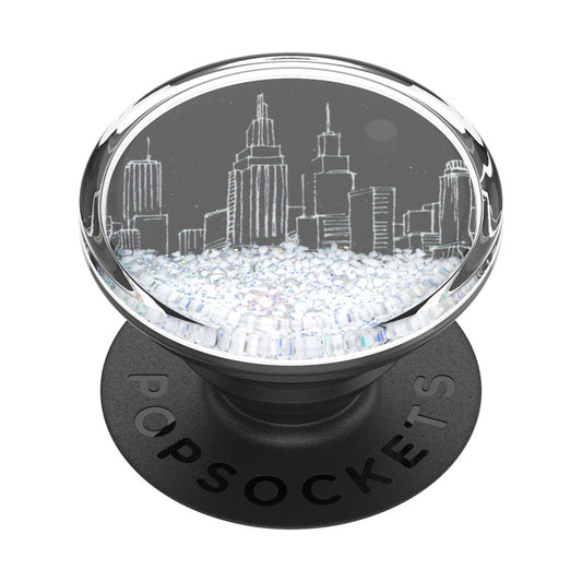 PopSockets - PopGrip - Tidepool Snowglobe Cityscape