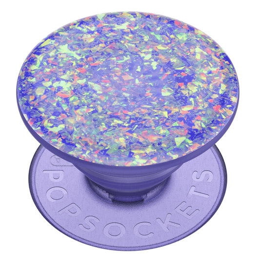 PopSockets - PopGrip - Iridescent Confetti Ice Purple
