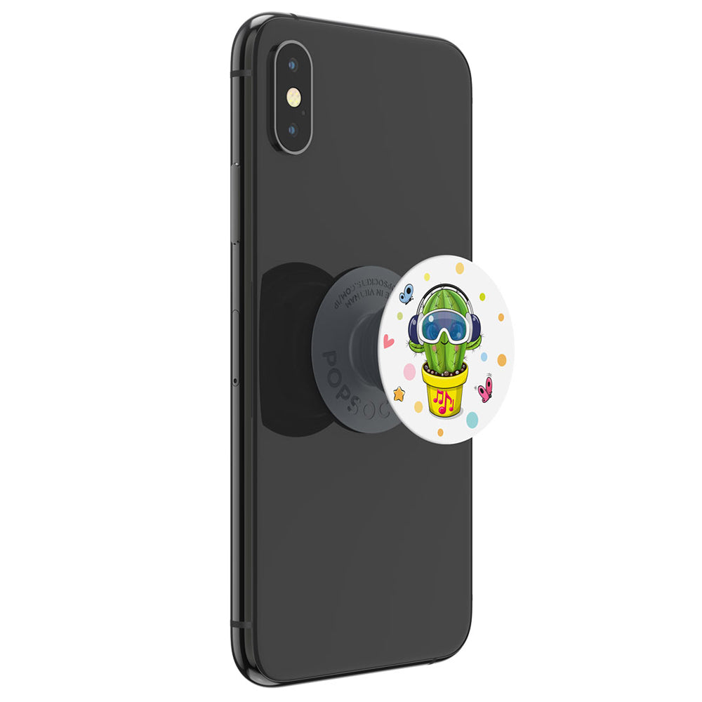 PopSockets - PopGrip - Basic Cool Cactus