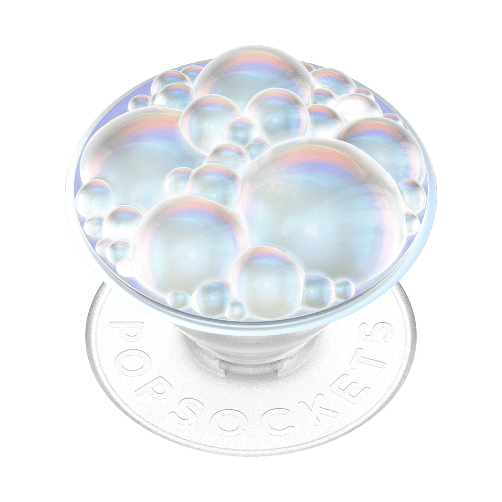PopSockets - PopGrip - Bubbly - Clear