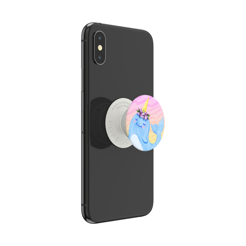 PopSockets - PopGrip - Narwhal Princess